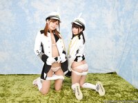 [Lovepop] Hikaru Konno 紺野ひかる & Yuri Shinomiya 篠宮ゆり Photoset #003 Marching Band
