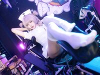 [Cosplay] 柒柒要乖哦 彻夜之歌 护士服小荠 [100P-834MB]