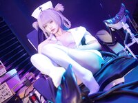 [Cosplay] 柒柒要乖哦 彻夜之歌 护士服小荠 [100P-834MB]
