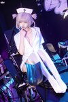 [Cosplay] 柒柒要乖哦 彻夜之歌 护士服小荠 [100P-834MB]
