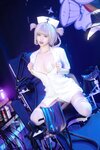 [Cosplay] 柒柒要乖哦 彻夜之歌 护士服小荠 [100P-834MB]