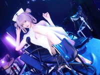 [Cosplay] 柒柒要乖哦 彻夜之歌 护士服小荠 [100P-834MB]