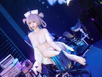 [Cosplay] 柒柒要乖哦 彻夜之歌 护士服小荠 [100P-834MB]