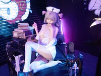 [Cosplay] 柒柒要乖哦 彻夜之歌 护士服小荠 [100P-834MB]