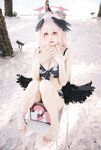 [Cosplay] 九柒喵 碧蓝航线 小春泳装 [27P-133MB]
