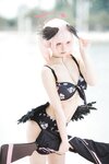 [Cosplay] 九柒喵 碧蓝航线 小春泳装 [27P-133MB]