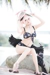 [Cosplay] 九柒喵 碧蓝航线 小春泳装 [27P-133MB]