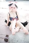 [Cosplay] 九柒喵 碧蓝航线 小春泳装 [27P-133MB]