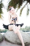 [Cosplay] 九柒喵 碧蓝航线 小春泳装 [27P-133MB]