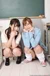 [Lovepop] Hikaru Konno 紺野ひかる & Yuri Shinomiya 篠宮ゆり Photoset #001 School Uniform
