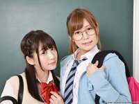 [Lovepop] Hikaru Konno 紺野ひかる & Yuri Shinomiya 篠宮ゆり Photoset #001 School Uniform