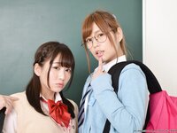 [Lovepop] Hikaru Konno 紺野ひかる & Yuri Shinomiya 篠宮ゆり Photoset #001 School Uniform
