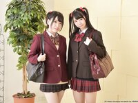 [Lovepop] Yuzuka Shirai 白井ゆずか & Coco Nanahara 七菜原ココ Photoset #003 School Uniform (Blazer)