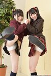 [Lovepop] Yuzuka Shirai 白井ゆずか & Coco Nanahara 七菜原ココ Photoset #003 School Uniform (Blazer)
