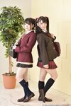 [Lovepop] Yuzuka Shirai 白井ゆずか & Coco Nanahara 七菜原ココ Photoset #003 School Uniform (Blazer)