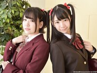 [Lovepop] Yuzuka Shirai 白井ゆずか & Coco Nanahara 七菜原ココ Photoset #003 School Uniform (Blazer)