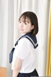 [Lovepop] Meisa Nishimoto 西元めいさ - No. L-0663 Photoset #006 School Uniform (Sailor)