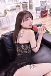 [JVID] Son Ye-Eun (손예은) - 貴婦黑色蕾絲上空誘惑