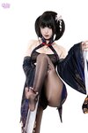 [Cosplay] 柒柒要乖哦 碧蓝航线 紫电 [69P-414MB]