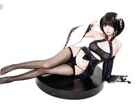 [Cosplay] 柒柒要乖哦 碧蓝航线 紫电 [69P-414MB]