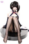 [Cosplay] 柒柒要乖哦 碧蓝航线 紫电 [69P-414MB]