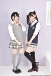 [Lovepop] Yuzuka Shirai 白井ゆずか & Coco Nanahara 七菜原ココ Photoset #002 School Uniform (Knit Vest)