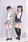 [Lovepop] Yuzuka Shirai 白井ゆずか & Coco Nanahara 七菜原ココ Photoset #002 School Uniform (Knit Vest)