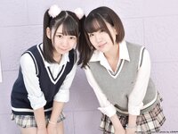[Lovepop] Yuzuka Shirai 白井ゆずか & Coco Nanahara 七菜原ココ Photoset #002 School Uniform (Knit Vest)
