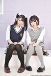 [Lovepop] Yuzuka Shirai 白井ゆずか & Coco Nanahara 七菜原ココ Photoset #002 School Uniform (Knit Vest)