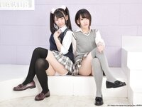 [Lovepop] Yuzuka Shirai 白井ゆずか & Coco Nanahara 七菜原ココ Photoset #002 School Uniform (Knit Vest)