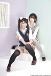 [Lovepop] Yuzuka Shirai 白井ゆずか & Coco Nanahara 七菜原ココ Photoset #002 School Uniform (Knit Vest)