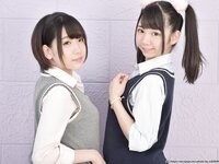 [Lovepop] Yuzuka Shirai 白井ゆずか & Coco Nanahara 七菜原ココ Photoset #002 School Uniform (Knit Vest)
