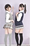 [Lovepop] Yuzuka Shirai 白井ゆずか & Coco Nanahara 七菜原ココ Photoset #002 School Uniform (Knit Vest)