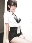 [Cosplay] 阿薰kaOri 黑丝OL [45P-188MB]