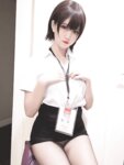 [Cosplay] 阿薰kaOri 黑丝OL [45P-188MB]