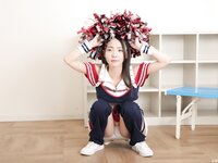 [Lovepop] Meguri Minoshima 美ノ嶋めぐり - No. L-0665 Photoset #016 Cheerleader