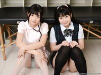 [Lovepop] Ai Minano 皆野あい & Suzu Yamai 山井すず Photoset #001 School Uniform & Nurse