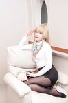 [Cosplay] 轩萧学姐 战舰少女 安德烈亚空姐 [50P1V-798MB]