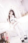 [Cosplay] 神楽坂真冬 毛绒白兔 [75P2V-317MB]