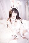 [Cosplay] 神楽坂真冬 毛绒白兔 [75P2V-317MB]