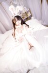 [Cosplay] 神楽坂真冬 毛绒白兔 [75P2V-317MB]