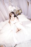 [Cosplay] 神楽坂真冬 毛绒白兔 [75P2V-317MB]