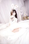 [Cosplay] 神楽坂真冬 毛绒白兔 [75P2V-317MB]