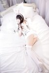 [Cosplay] 神楽坂真冬 毛绒白兔 [75P2V-317MB]