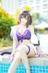 [Cosplay] 是一只熊仔吗 公主连结 凯露夏日 [19P-40MB]
