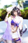 [Cosplay] 是一只熊仔吗 公主连结 凯露夏日 [19P-40MB]