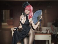 [Cosplay] 阿薰kaOri 黑太子旗袍 [20P-181MB]