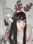 [Cosplay] 雪晴Astra 2020圣诞节自拍 [140P-370MB]