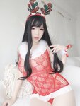 [Cosplay] 雪晴Astra 2020圣诞节自拍 [140P-370MB]