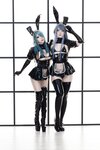 [Cosplay] Candy Ball Latex Bunny Twins [57P10V-713MB]